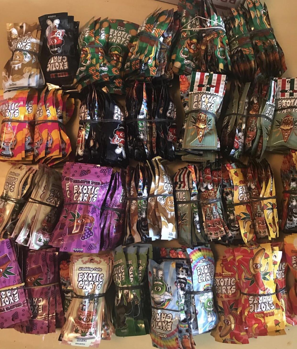 Exotic Carts Cannabis Menu by Sgv Collectives Cannabis in Orange