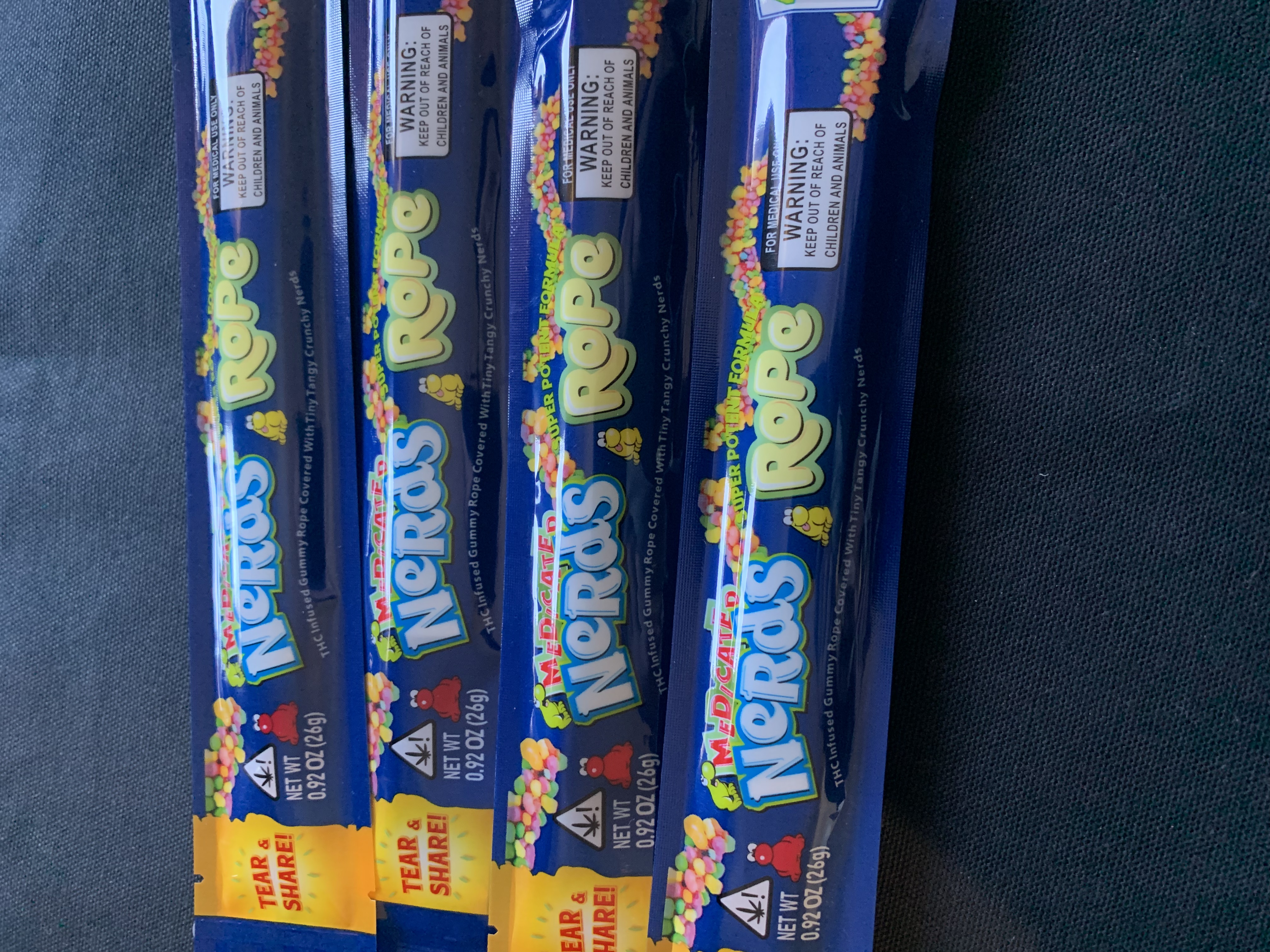 🍬 Nerd Ropes Special 🍬 400mg! Cannabis Menu by DCDirect Cannabis in