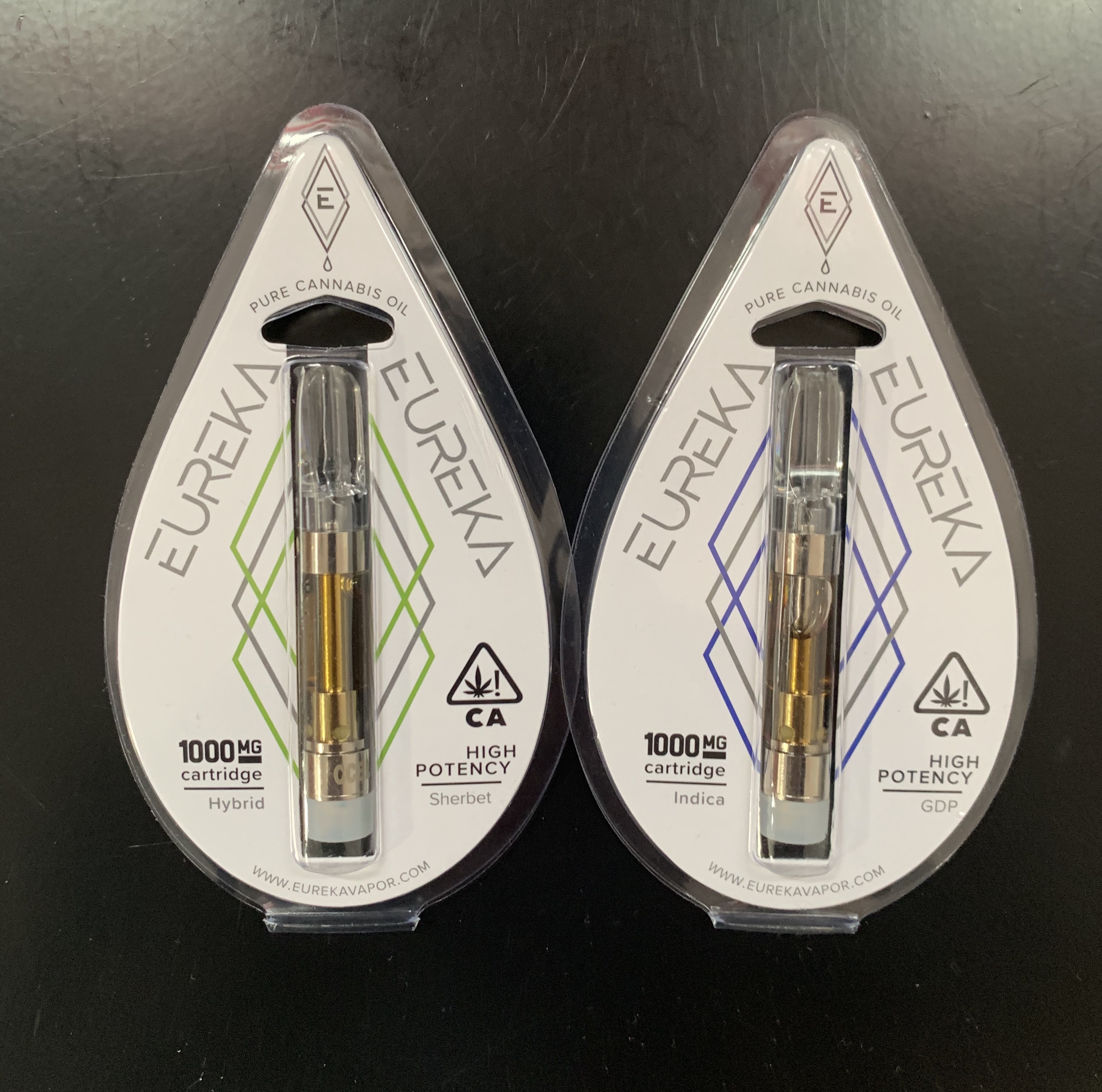 ?Eureka Carts? Cannabis Menu by DCDirect Cannabis in Washington