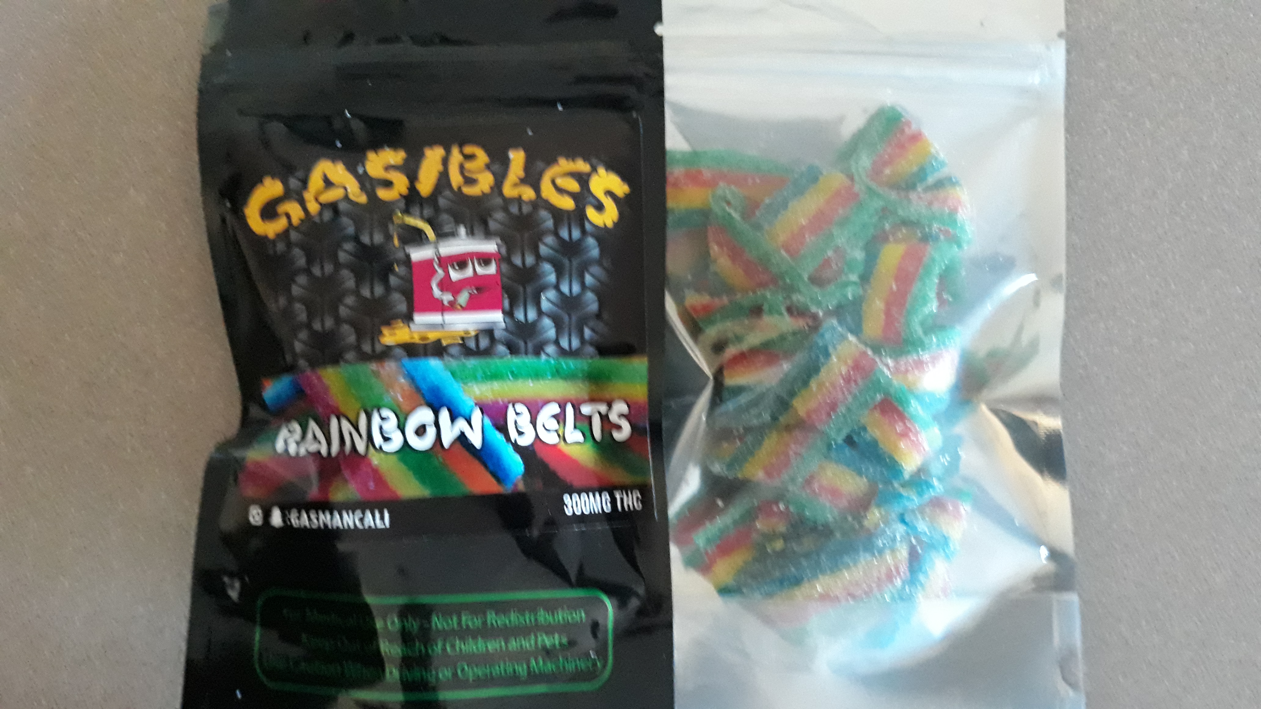 Gasibles 300mg edible rainbow belts Cannabis Menu by theSUPREMEplug ? Cannabis in DuPage