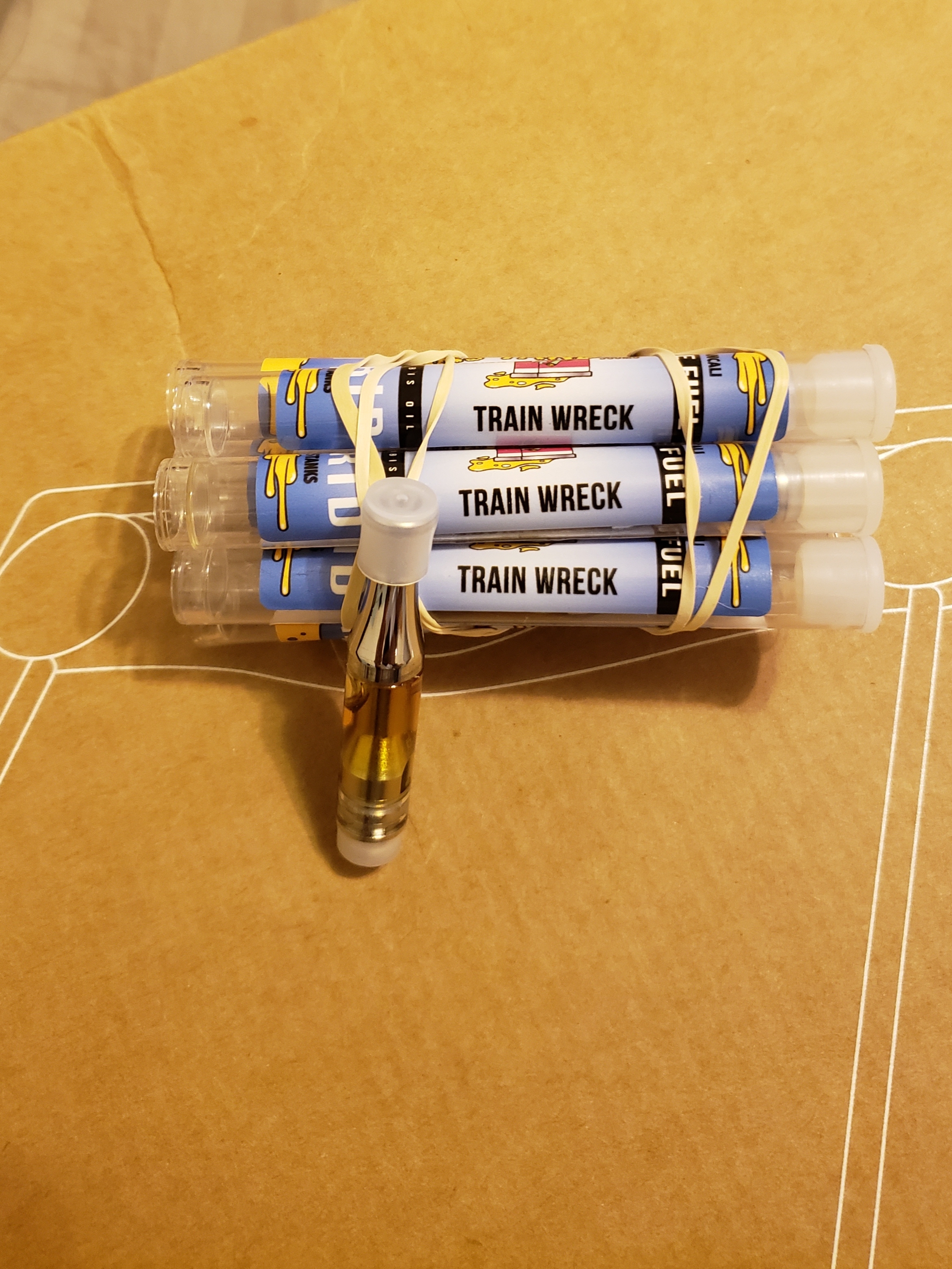 TRAIN WRECK 81.3 THC Cannabis Menu by NorthPoleCali Cannabis in