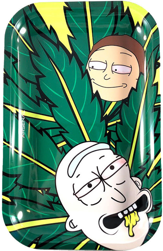 RICK & MORTY Rolling Tray ( 7.5” x 6” ) Cannabis Menu by NorthPoleCali Cannabis in Chicago RICK & MORTY Rolling Tray ( 7.5” x 6” ) Cannabis Menu by NorthPoleCali Cannabis in Chicago