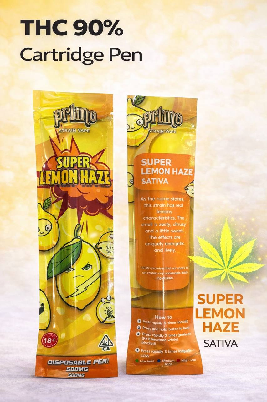 PRIMO THC VAPE CARTRIDGE & PEN  - Cannabis Menu by Sexy_Budzz -  Cannabis in Melbourne, Victoria | LeafedOut.com