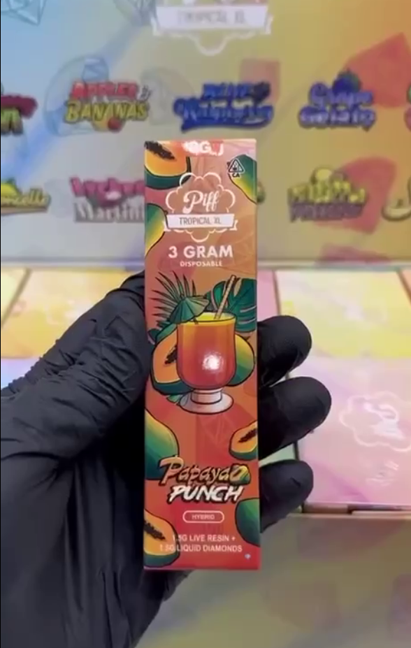 piff disposable vape BIG CHIEF DUO Liquid Diamonds Vape 2G main image 0